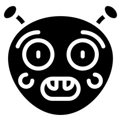 Obraz premium Embarrassed Icon