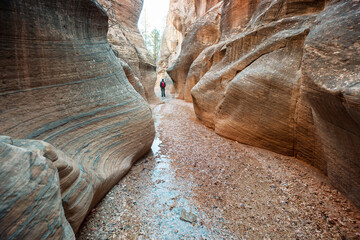 Slot canyon