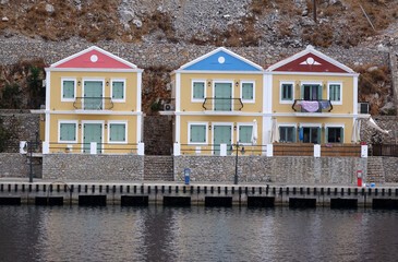 Häuser auf Symi
