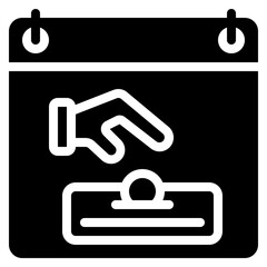 Obraz premium Charity Event Icon