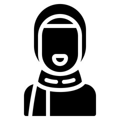 Muslim Girl Icon