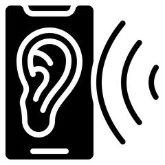 Phone Listening Icon