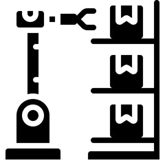 Robot Inventory Icon