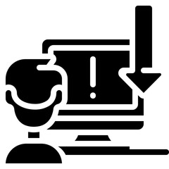 Obraz premium Reduced Human Error Icon