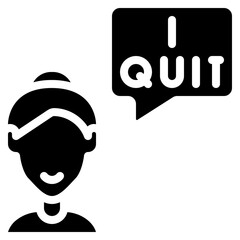 Quit Job Icon