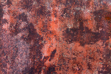 Close-up shot of rusted metal surface. abstract background image