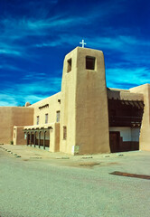 Church  Christo Rey in Santa Fe