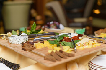 Plato con aperitivos