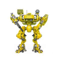 combat machine is standing by