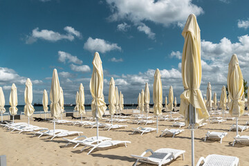 Beach on the Baltic Sea in Sopot