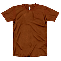 Grab this Fantastic Shirt Mockup In Leather Brown Color is a simple and modern blank template.