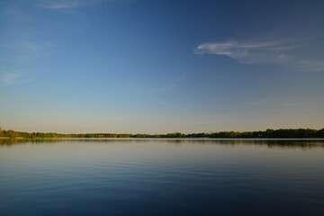 Abends - Clouds - Teich - Ruhe