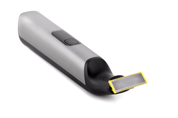 Electric razor on a white background