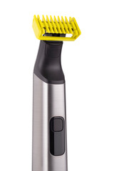 Electric razor on a white background