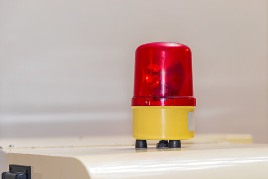 Red Dome Warning Light