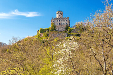 Burg Pyrmont in der Eifel, Rheinland-Pfalz, Deutschland