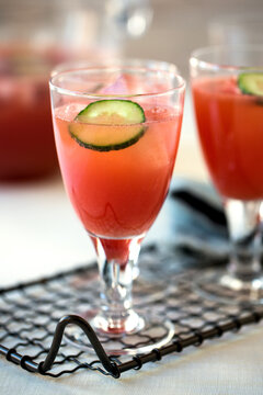 Minted Watermelon Punch..