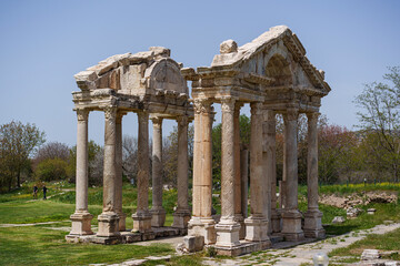 Aphrodisias Antique city ruins in Turkey