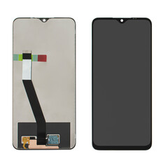 Phone screen, spare part for phone, on a white background