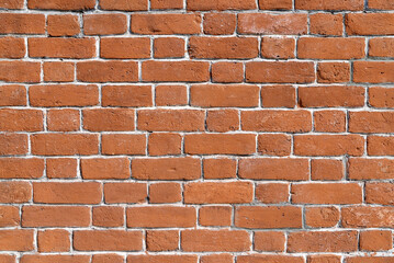 Texture of an old damaged brick wall