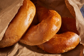 Bagels, the classic bread from Jewish Eastern Europe
