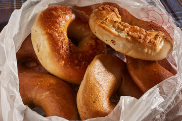 Bagels, the classic bread from Jewish Eastern Europe