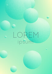 Holographic cover with radial fluid