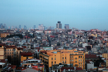 Obraz premium aerial view of the Istanbul Buildings and Architecture
