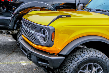 Yellow Bronco Front End