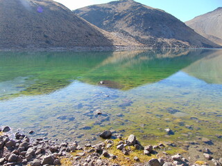 lake in the mountains