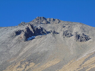 snow covered mountains