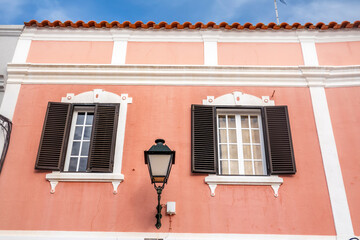 Fototapeta na wymiar Typical architecture of Algarve rustic buildings