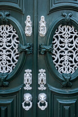 Typical architecture door detail of Portuguese buildings © Mauro Rodrigues