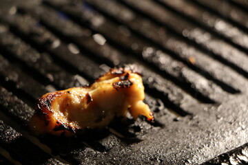 こんがりと美味しそうに焼けたミノ（焼肉）