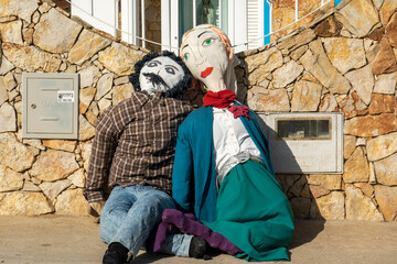 Ancient tradition of handmade dolls called Maios