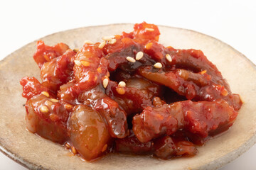 タコの韓国塩辛　