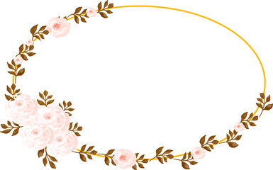 Fototapeta premium Flower Frame