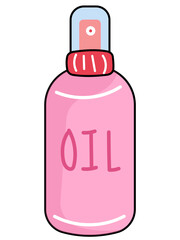 Skincare Treatment Products Cartoon | Art by Nytlyts
