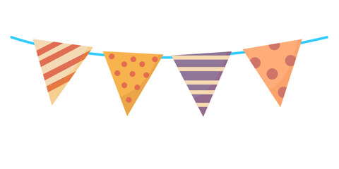 Fototapeta premium Happy Birthday Party Graphic Elements | Art by Nytlyts