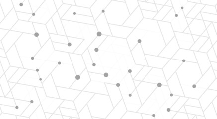 幾何学 抽象 白 ネットワーク 科学 背景