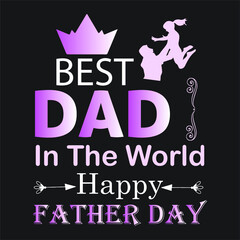 Father Day T-shirt Design Template