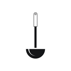 Ladle icon design isolated on white background