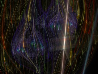 Imaginatory fractal abstract background Image