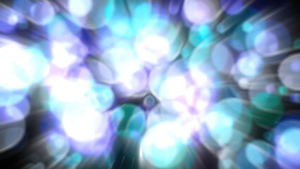 Blue purple dot ray blur sparkle