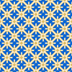 Fototapeta premium Rhombus circles