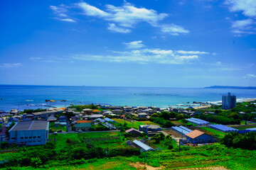 海沿いの町