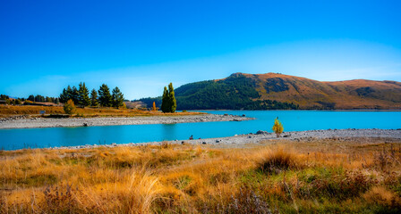 A perfect weather in a beautiful lake