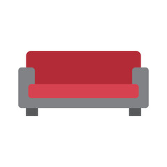 sofa isolated on white background