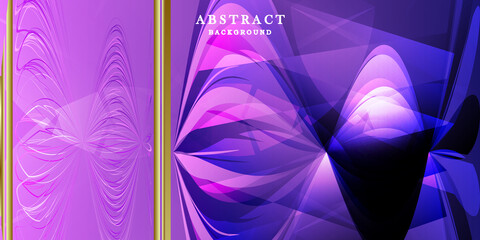 Abstract purple gold background
