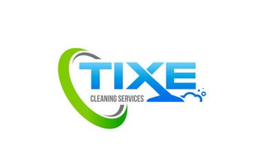 Illustration graphic vector of cleaning services concept logo design template